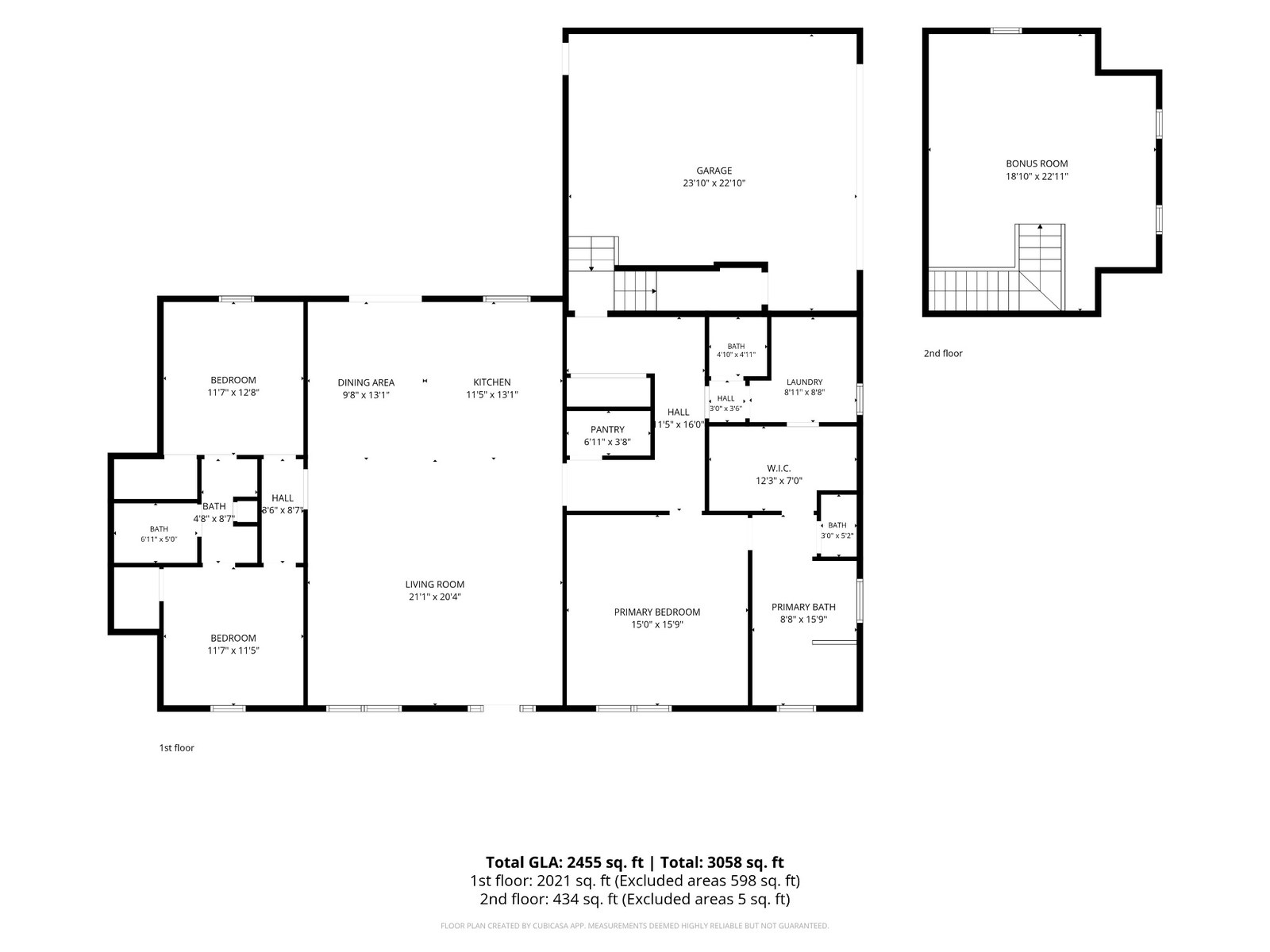 The Choptank floor plan: The floor plan