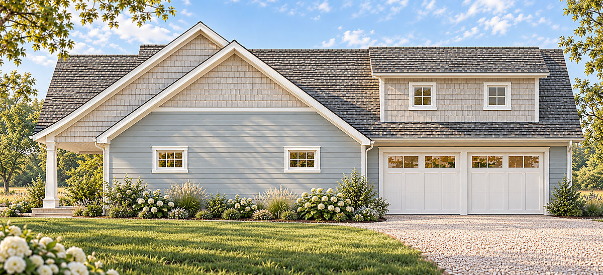 The Choptank, side elevation rendering