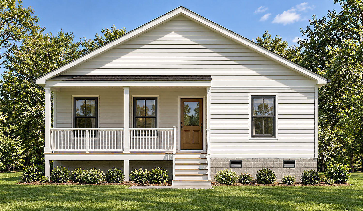 The Tilghman model home, front rendering