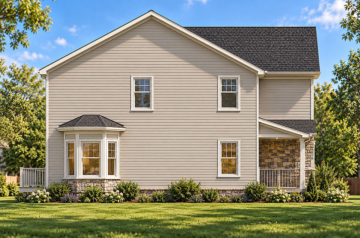 The Tolchester, left side elevation rendering